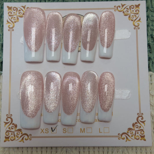 White crystal ice